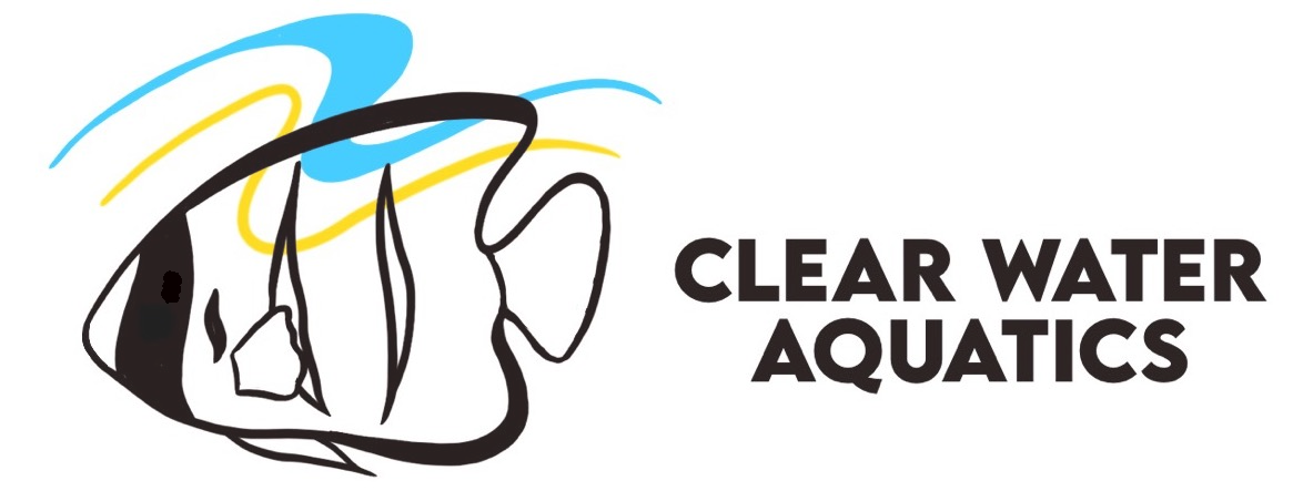 Horizontal Logo of Clear Water Aquatics